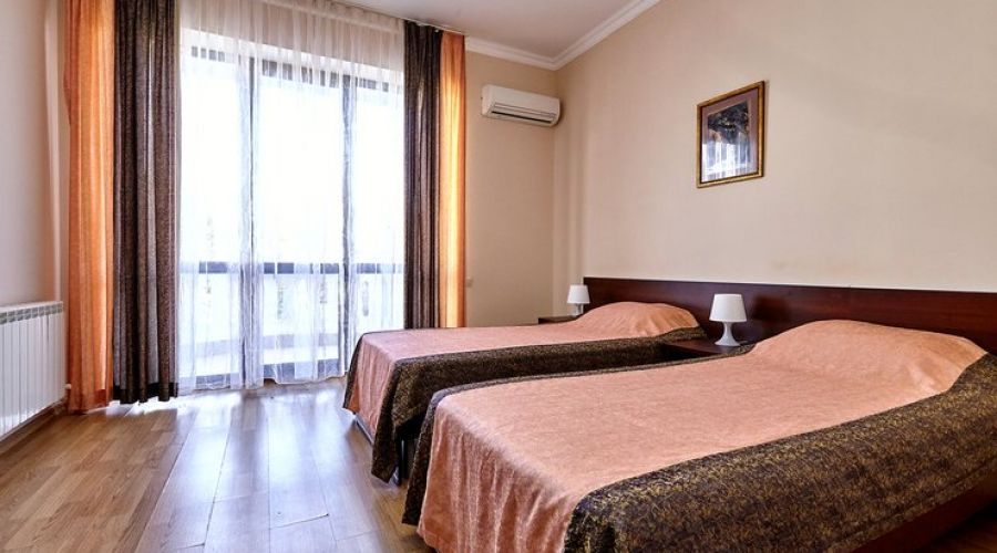 Стандартный 2-местный 1-комнатный (с балконом)