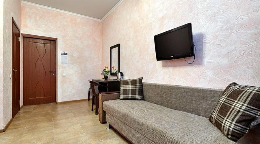 Стандартный 3-местный 1-комнатный (без балкона)